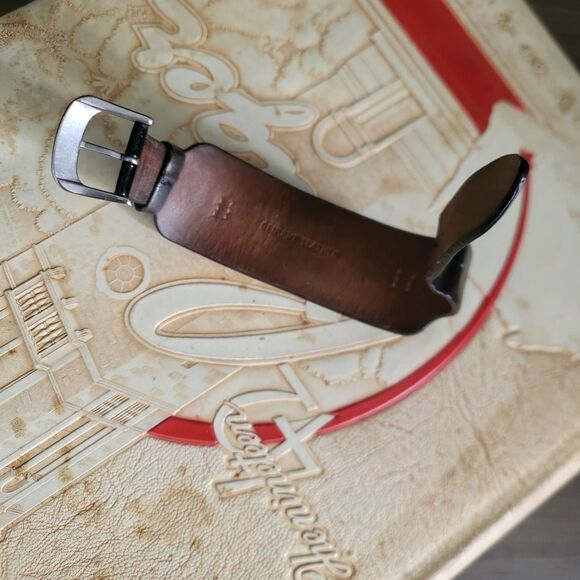 Vintage Guess Black Wide Double Buckle Black Silver Patent Leather Watch - Picture 4 of 10